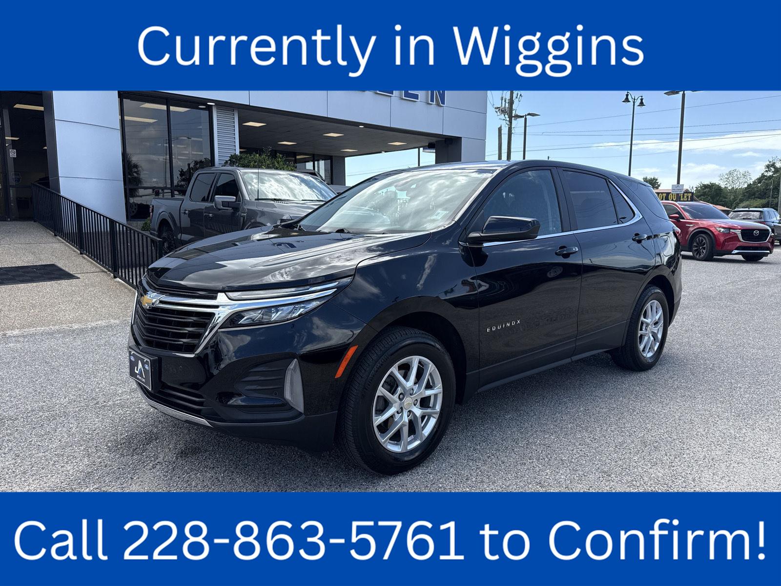 Mosaic Black Metallic 2024 Chevrolet Equinox LT AWD with 1LT SUV / Crossover Four-Wheel Drive 6-Speed Automatic Overdrive