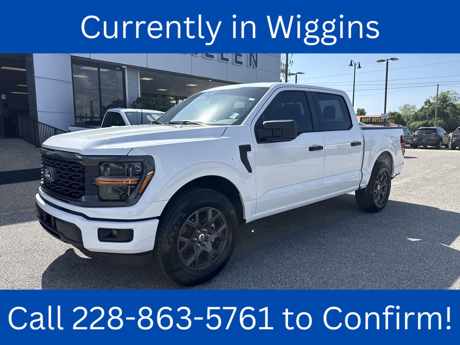 Oxford White 2026 Ford F-150 STX SuperCrew RWD Pickup Truck 4X2 Automatic