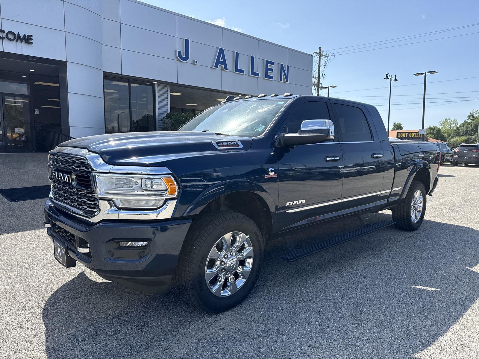 Patriot Blue Pearlcoat 2022 RAM 2500 Limited Mega Cab 4WD Pickup Truck Four-Wheel Drive 6-Speed Automatic