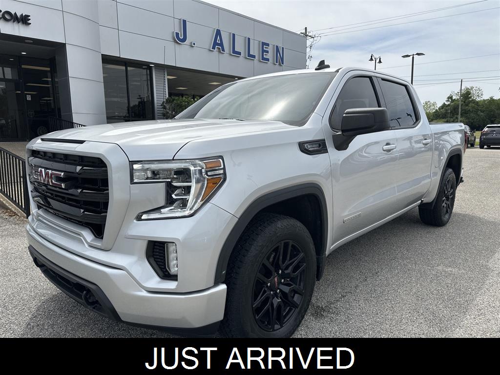 Quicksilver Metallic 2021 GMC Sierra 1500 Elevation Crew Cab 4WD Pickup Truck Four-Wheel Drive Automatic