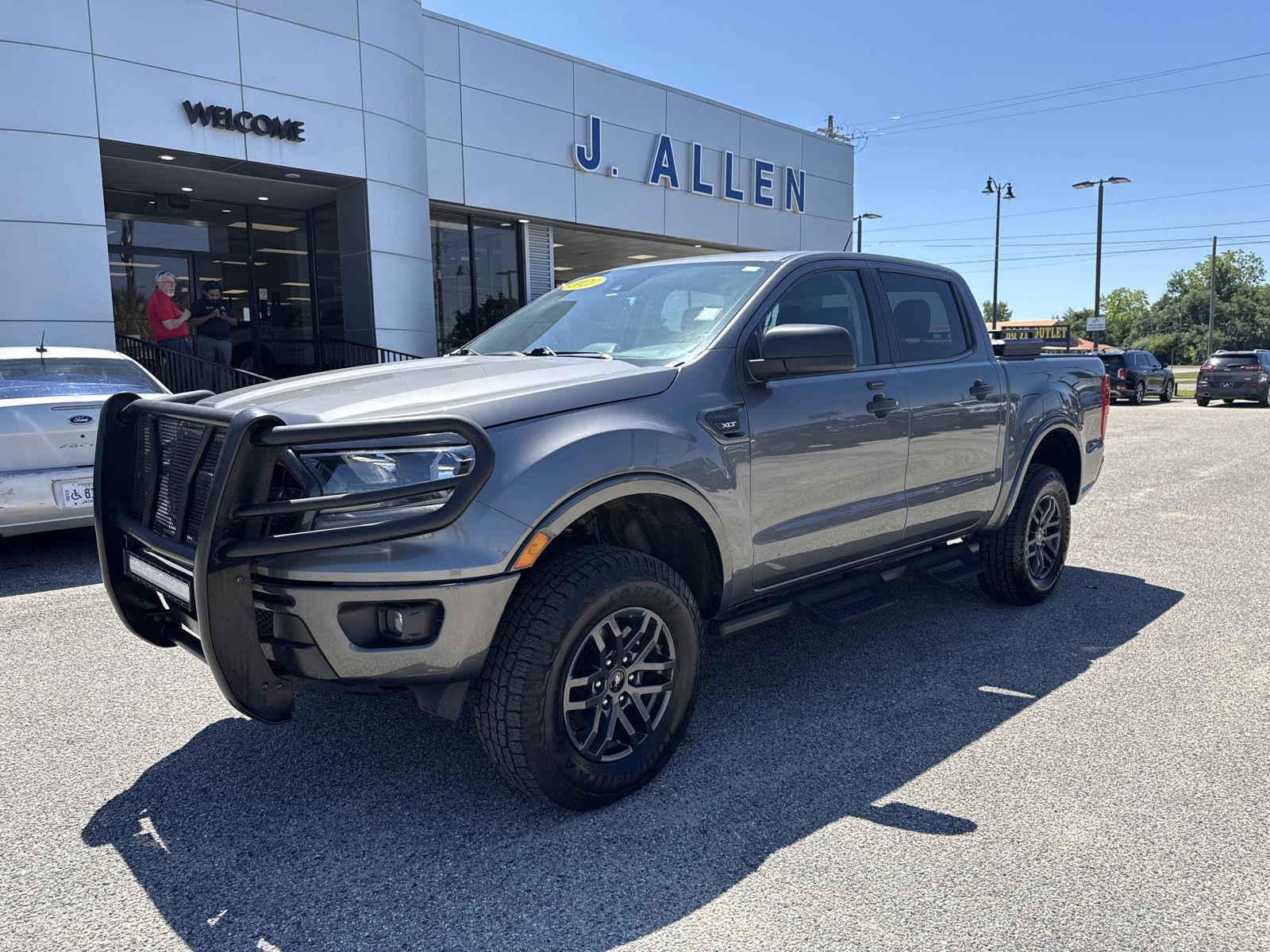 Carbonized Gray 2021 Ford Ranger XLT SuperCrew 4WD Pickup Truck Four-Wheel Drive Automatic
