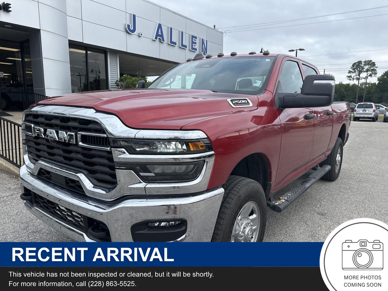 Ceramic Gray Clearcoat 2026 RAM 2500 Tradesman Crew Cab 4WD Pickup Truck Four-Wheel Drive 8-Speed Automatic