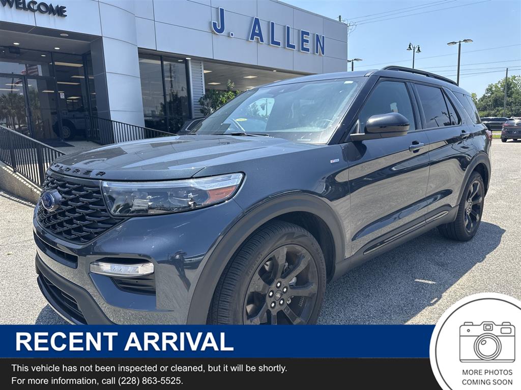 Stone Blue 2024 Ford Explorer ST-Line RWD SUV / Crossover Rear-Wheel Drive Automatic