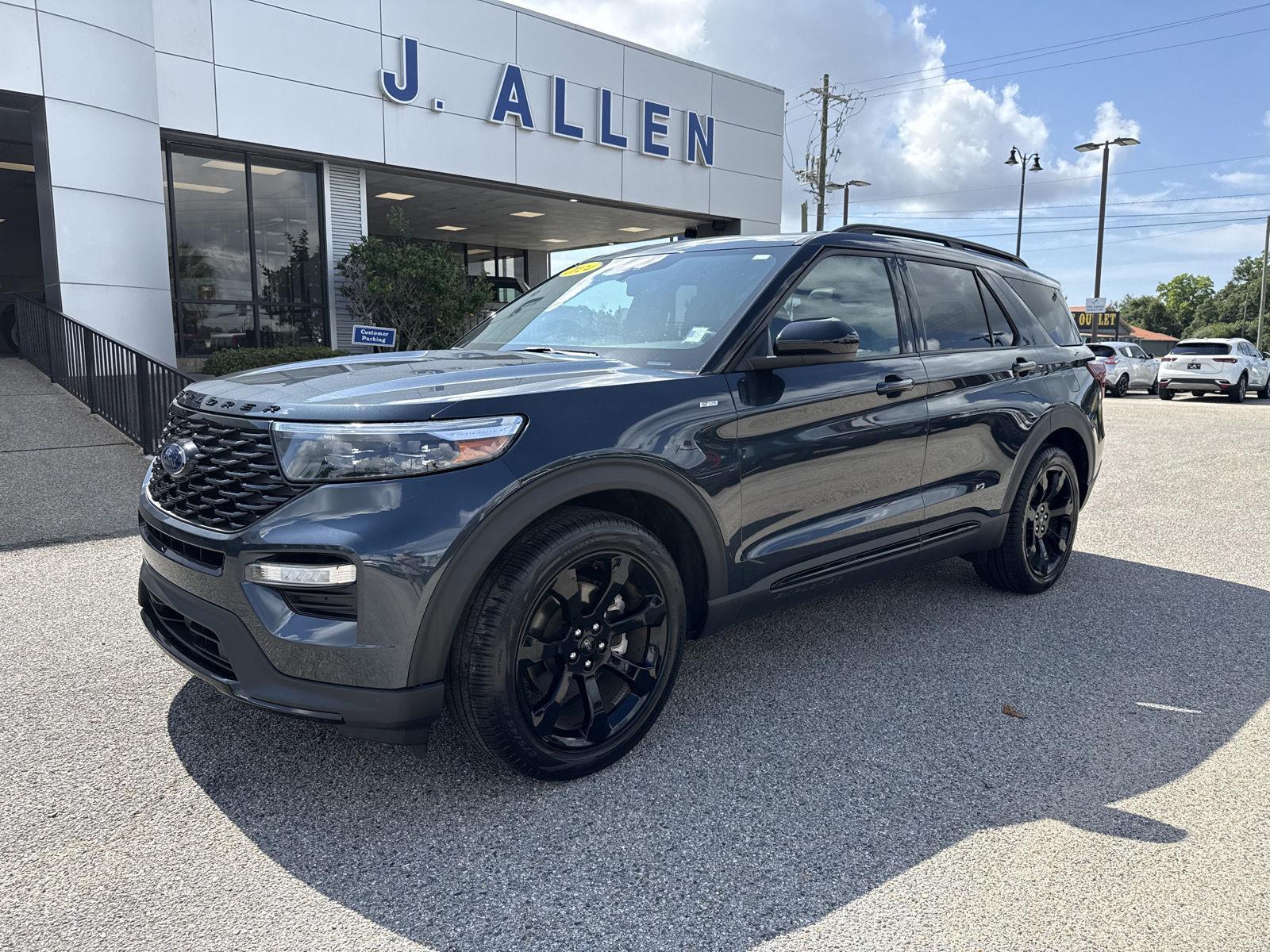 Stone Blue 2024 Ford Explorer ST-Line RWD SUV / Crossover Rear-Wheel Drive Automatic