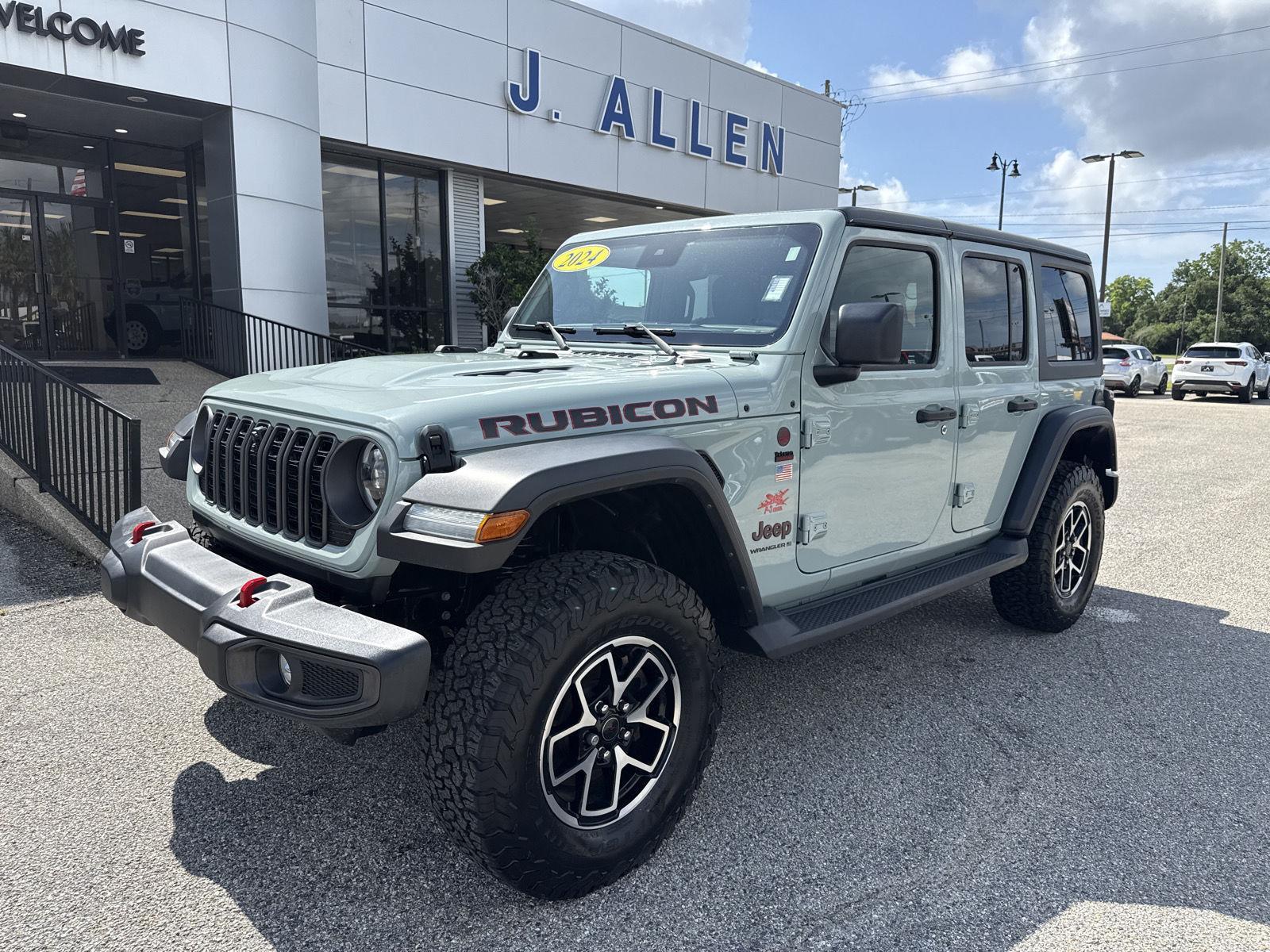  2024 Jeep Wrangler Rubicon 4-Door 4WD   