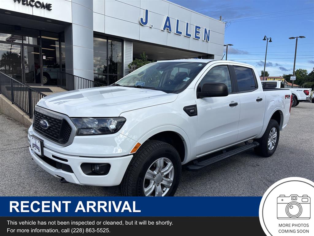 Oxford White 2020 Ford Ranger XLT SuperCrew 4WD Pickup Truck Four-Wheel Drive Automatic