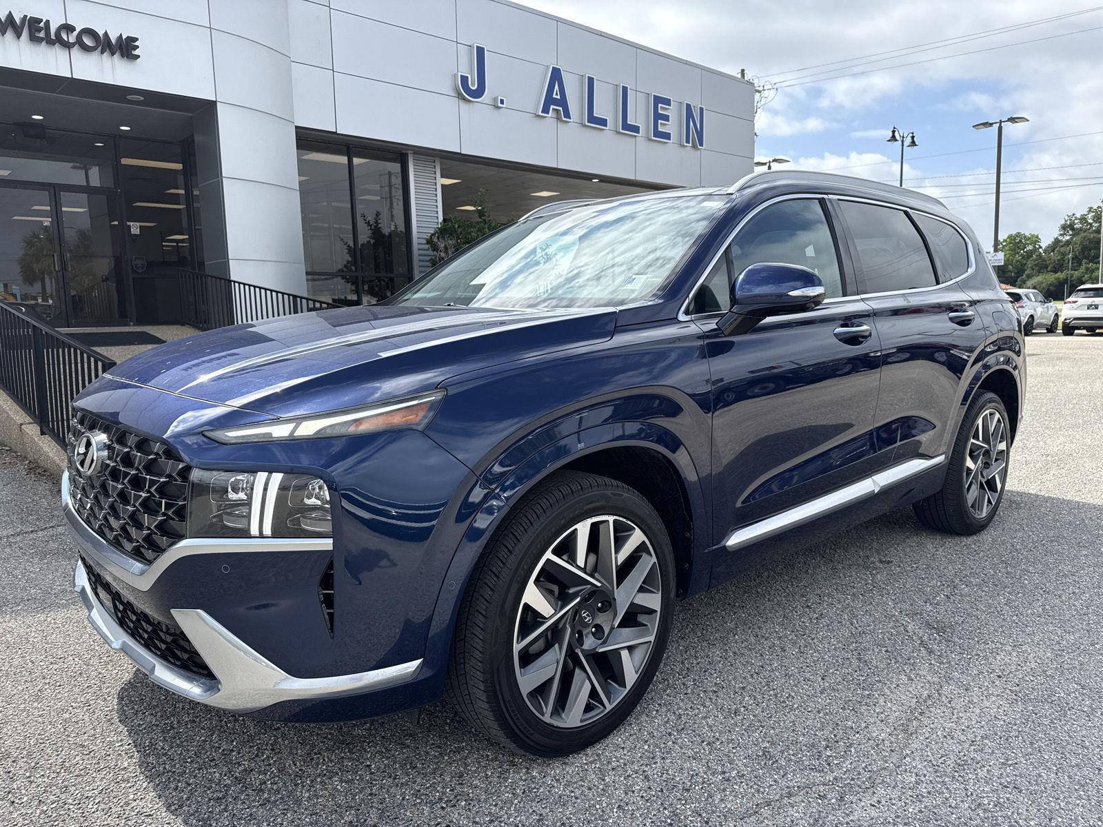 Blue (Stormy Sea) 2022 Hyundai Santa Fe Calligraphy FWD SUV / Crossover Front-Wheel Drive Automatic