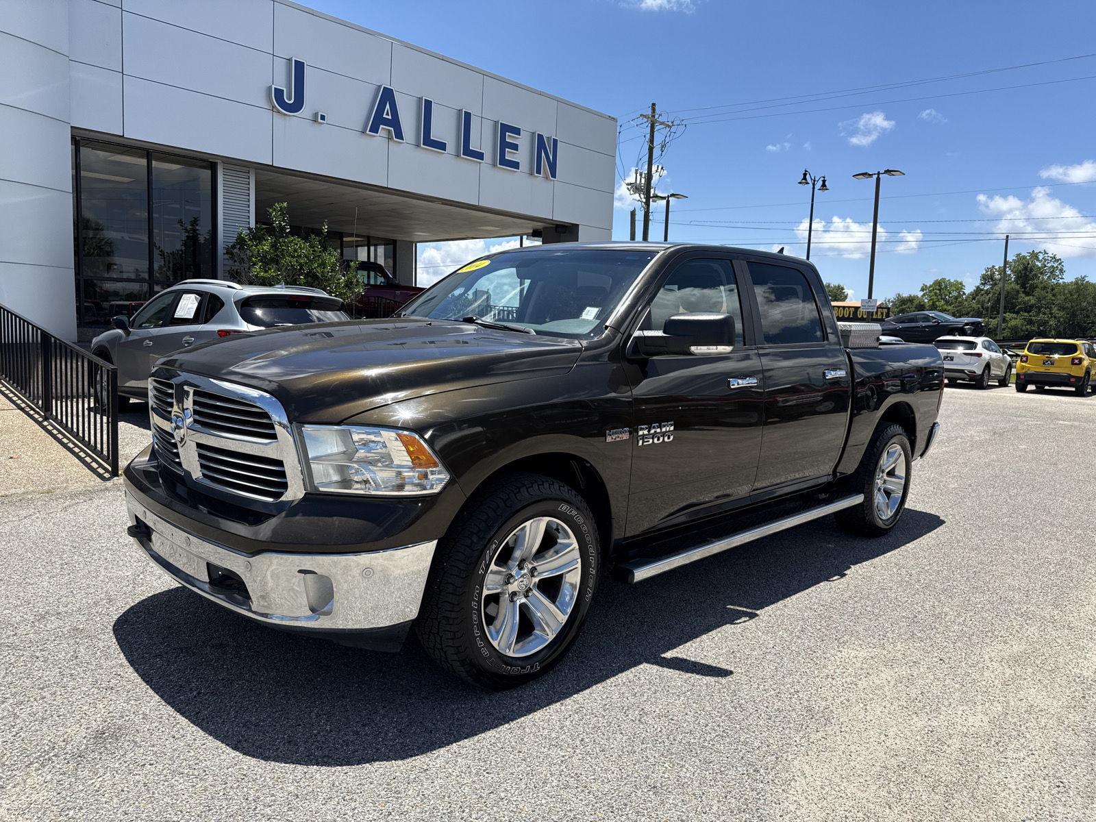 Western Brown 2014 RAM 1500 Big Horn Crew Cab 4WD Pickup Truck Four-Wheel Drive 8-Speed Automatic