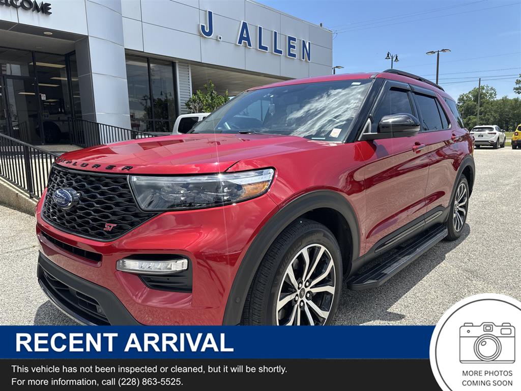 Rapid Red Metallic Tinted Clearcoat 2020 Ford Explorer SUV / Crossover All-Wheel Drive Automatic