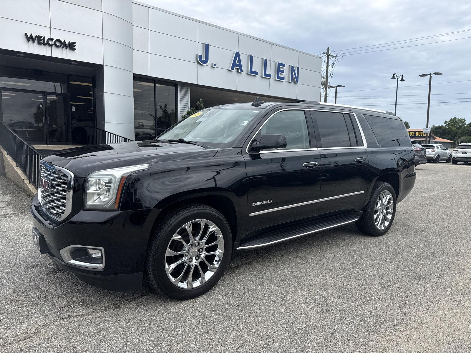 Onyx Black 2020 GMC Yukon XL Denali 4WD SUV / Crossover Four-Wheel Drive Automatic