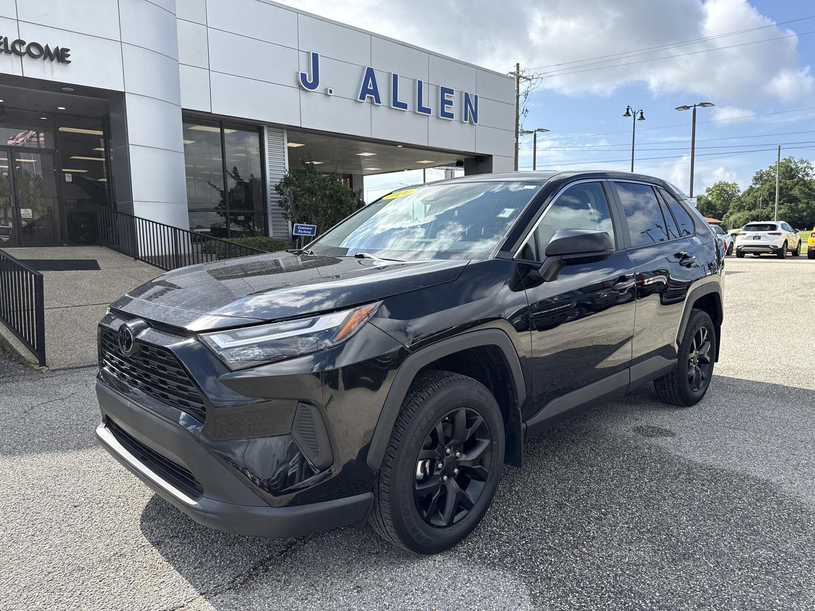 Midnight Black Metallic 2024 Toyota RAV4 SUV / Crossover Front-Wheel Drive 8-Speed Automatic
