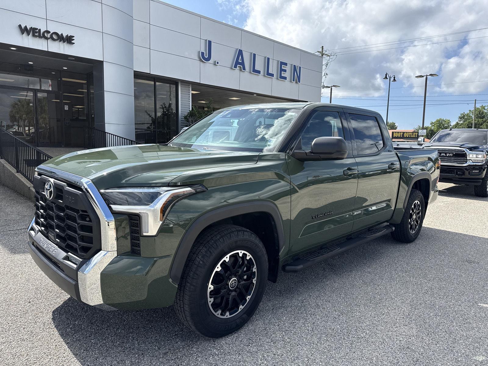 Army Green 2023 Toyota Tundra Pickup Truck 4X2 Automatic