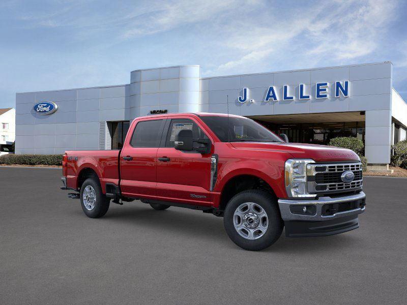 Ruby Red Metallic Tinted Clearcoat 2026 Ford F-250 Super Duty XLT Crew Cab 4WD Pickup Truck Four-Wheel Drive Automatic