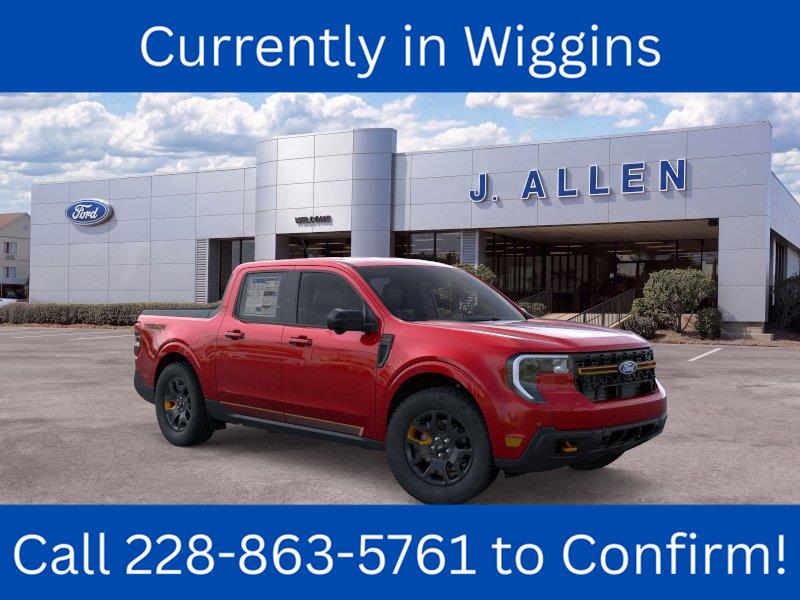 Ruby Red Metallic Tinted Clearcoat 2026 Ford Maverick Pickup Truck All-Wheel Drive 8-Speed Automatic