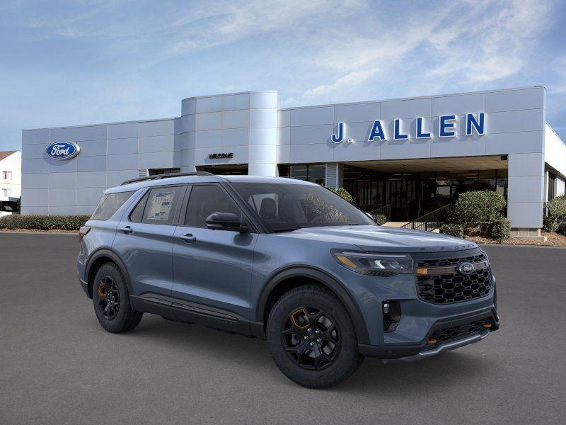 Vapor Blue 2026 Ford Explorer SUV / Crossover All-Wheel Drive Automatic