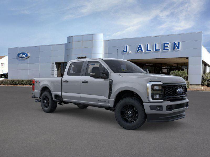 Avalanche Gray 2026 Ford F-250 Super Duty XL Crew Cab 4WD Pickup Truck Four-Wheel Drive Automatic