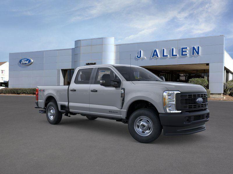 Avalanche Gray 2026 Ford F-250 Super Duty XL Crew Cab 4WD Pickup Truck Four-Wheel Drive Automatic