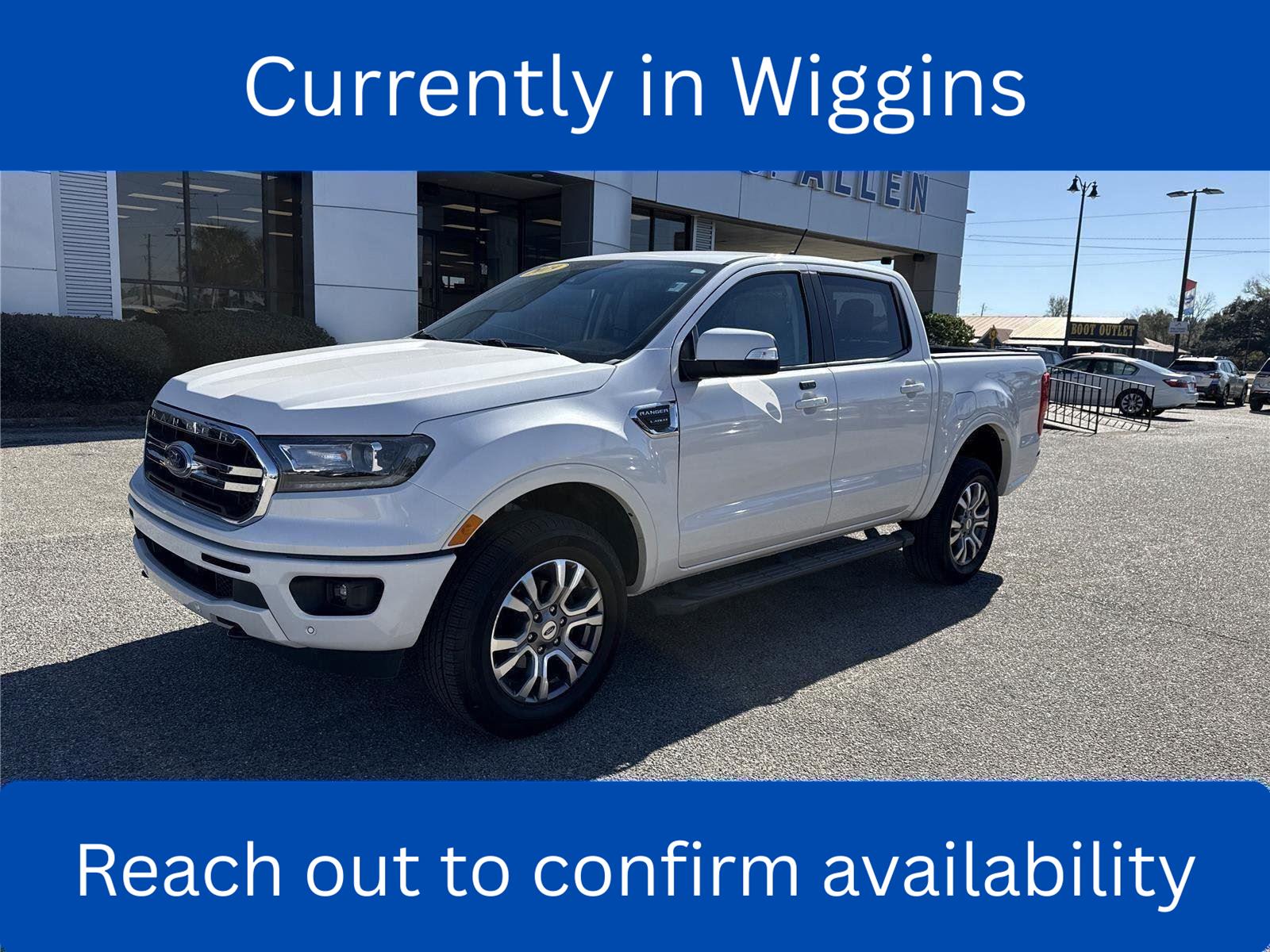 2019 Ford Ranger Lariat SuperCrew RWD