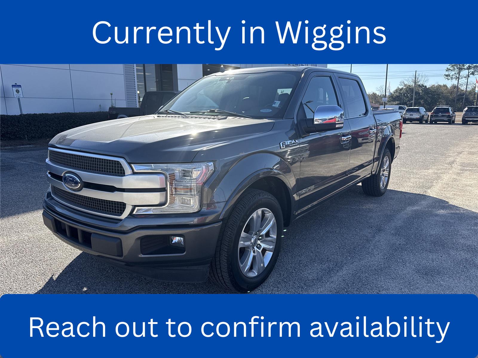 2018 Ford F-150 Platinum SuperCrew RWD