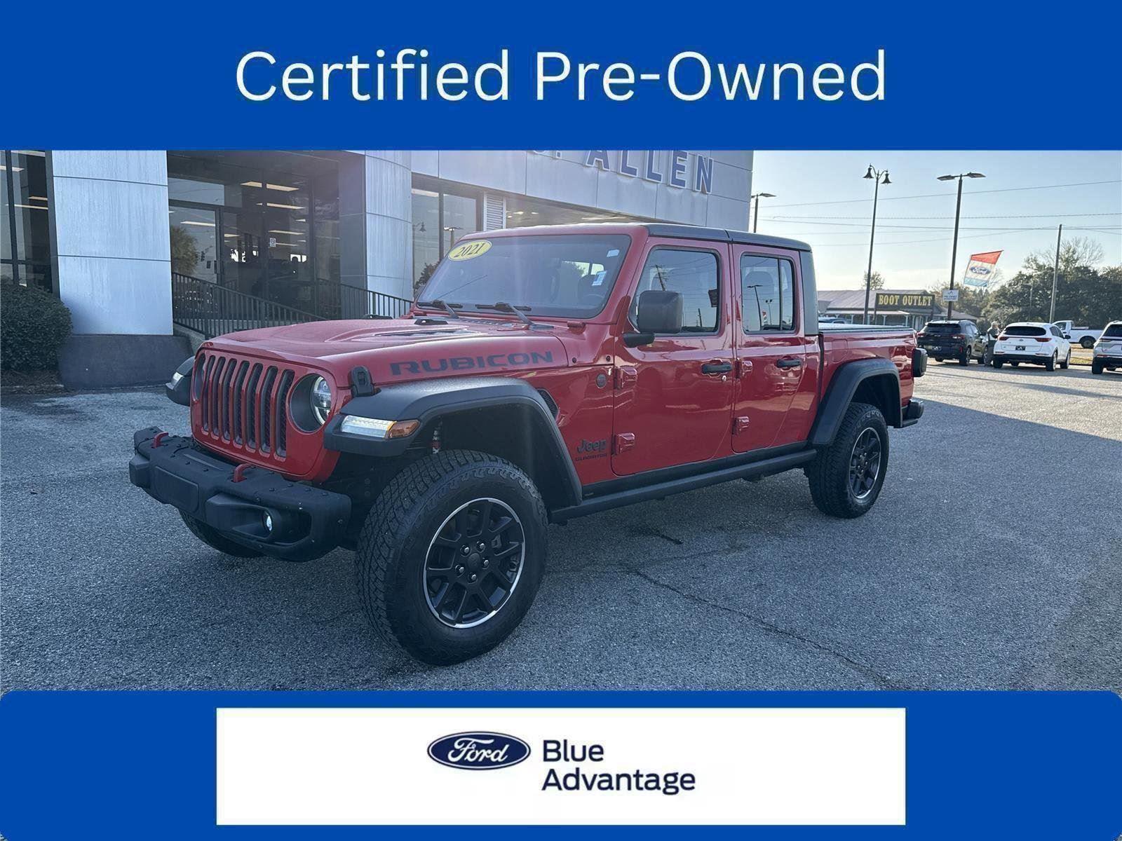 2021 Jeep Gladiator Rubicon Crew Cab 4WD