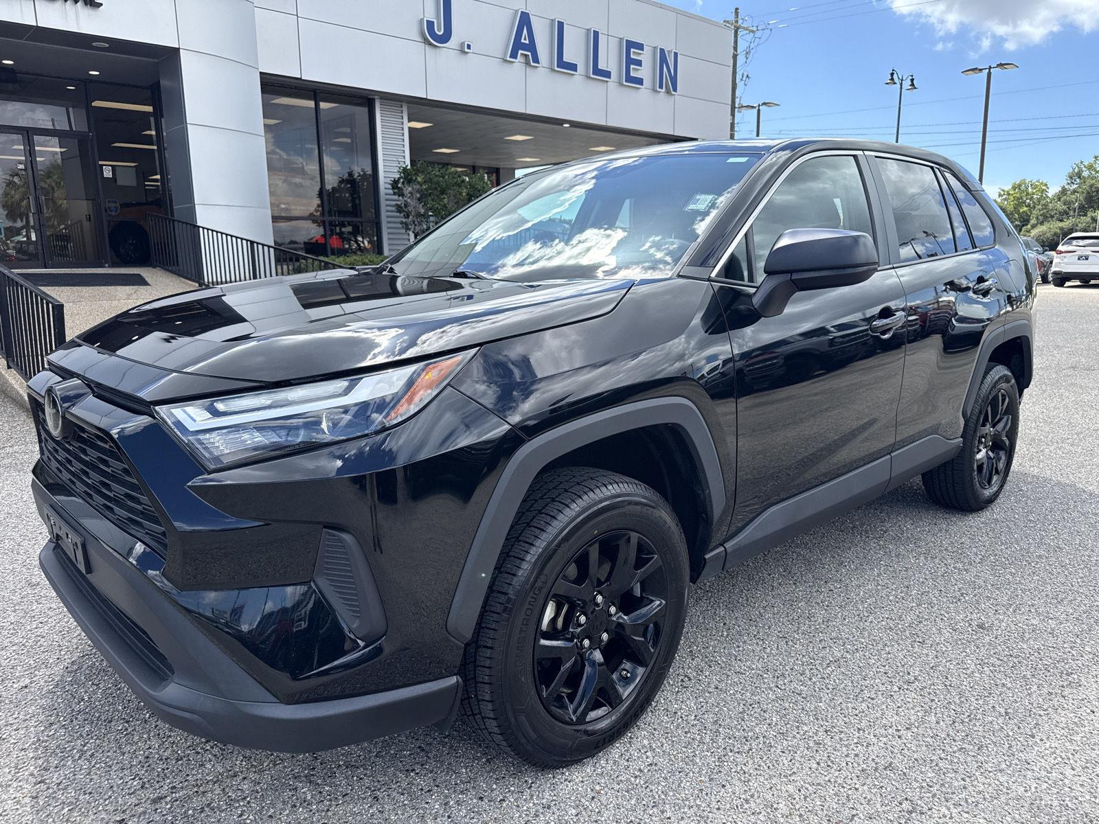Midnight Black Metallic 2024 Toyota RAV4 SUV / Crossover Front-Wheel Drive 8-Speed Automatic