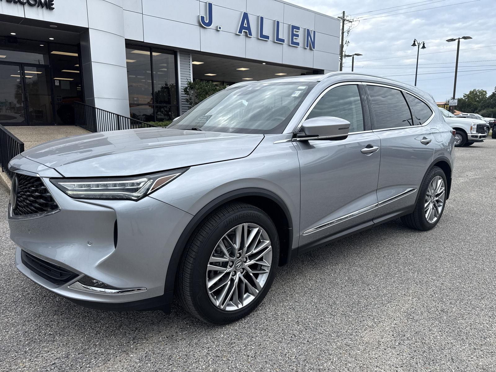 Lunar Silver Metallic 2023 Acura MDX SUV / Crossover All-Wheel Drive Automatic