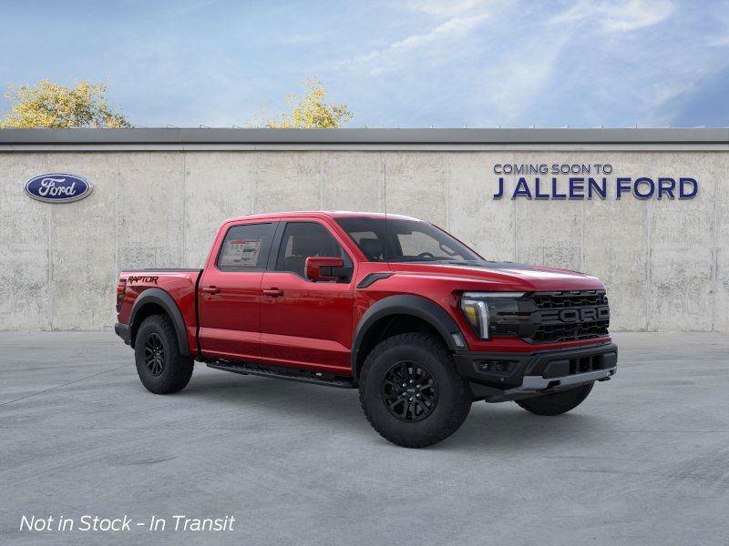 Ruby Red Metallic Tinted Clearcoat 2026 Ford F-150 Raptor SuperCrew 4WD Pickup Truck Four-Wheel Drive Automatic