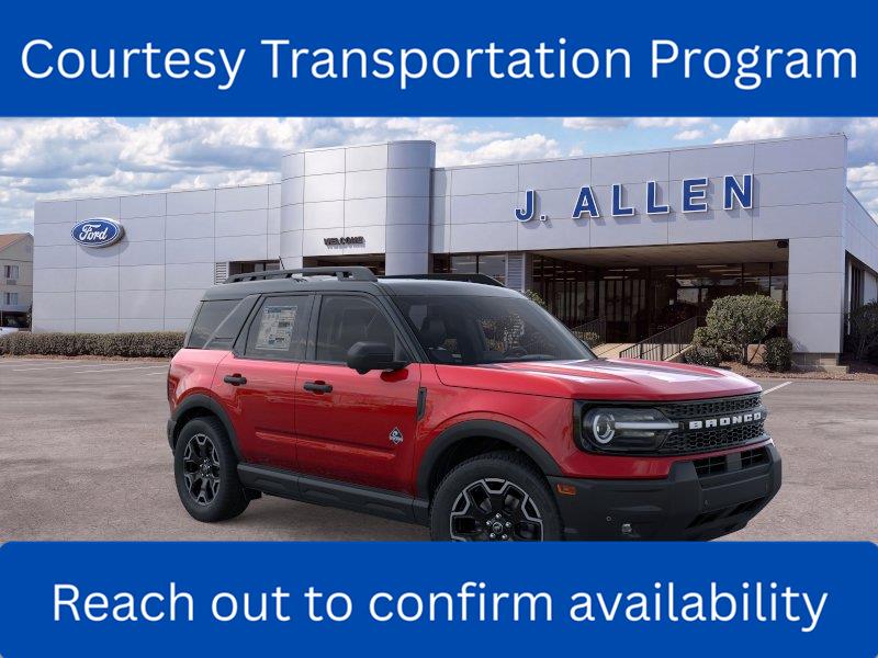 Ruby Red Metallic Tinted Clearcoat 2026 Ford Bronco Sport SUV / Crossover All-Wheel Drive 8-Speed Automatic