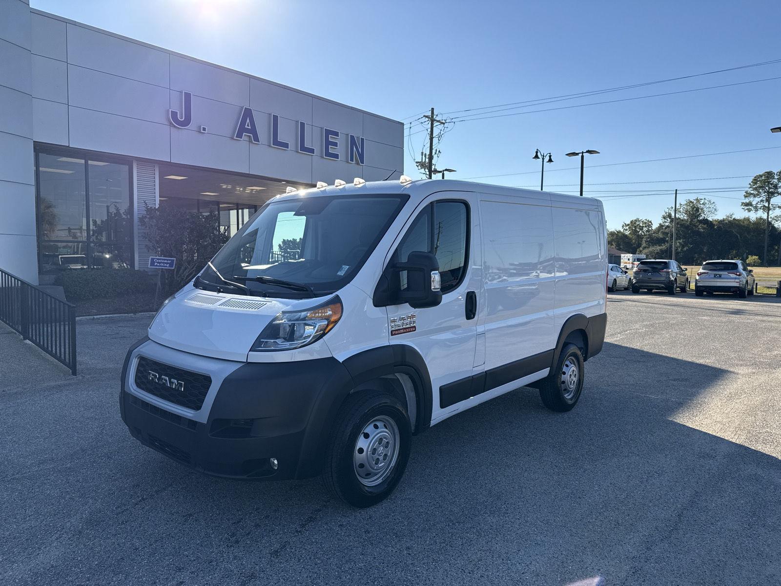 Bright White Clearcoat 2022 RAM ProMaster Van Front-Wheel Drive 9-Speed Automatic