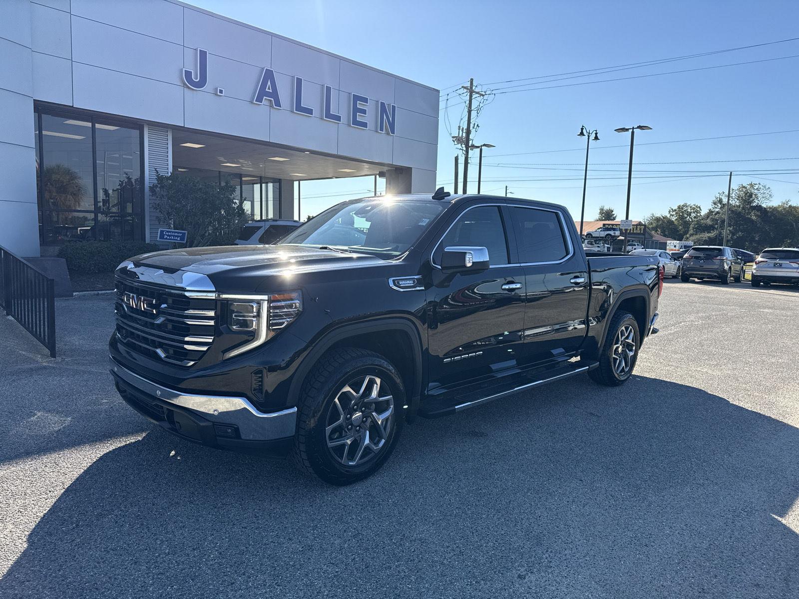 Onyx Black 2024 GMC Sierra 1500 Pickup Truck Four-Wheel Drive Automatic
