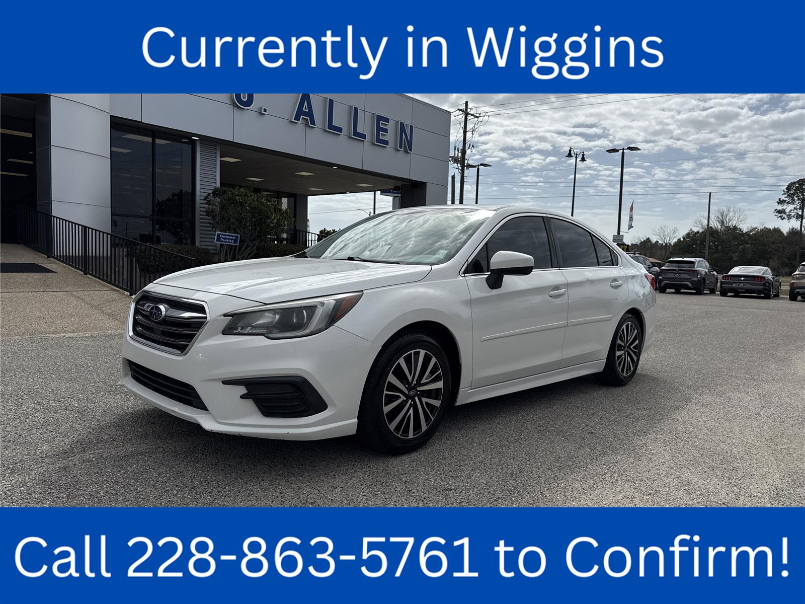 2019 Subaru Legacy 2.5i Premium AWD