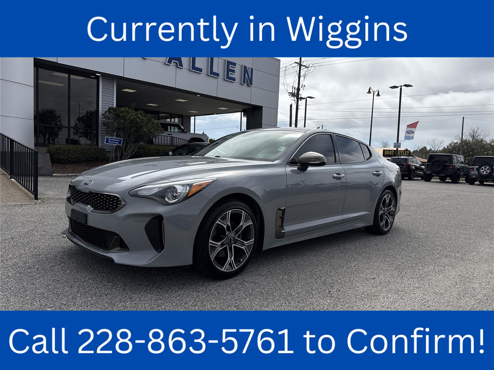 Ceramic Silver 2021 Kia Stinger GT-Line RWD Sedan Rear-Wheel Drive 8-Speed Automatic