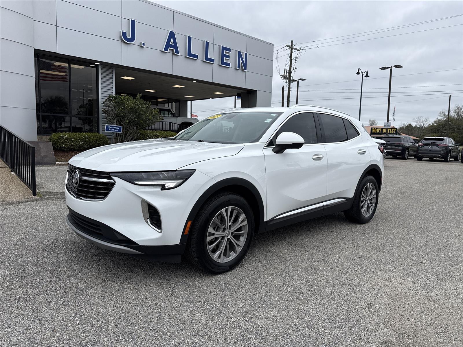 Summit White 2023 Buick Envision Preferred AWD SUV / Crossover All-Wheel Drive 9-Speed Automatic