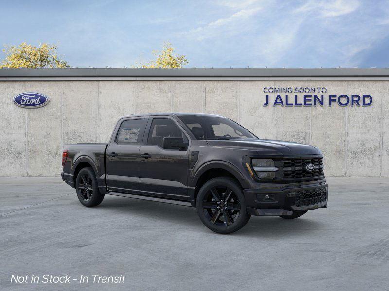 Agate Black 2026 Ford F-150 STX 4dr SuperCrew 4WD Pickup Truck Four-Wheel Drive Automatic