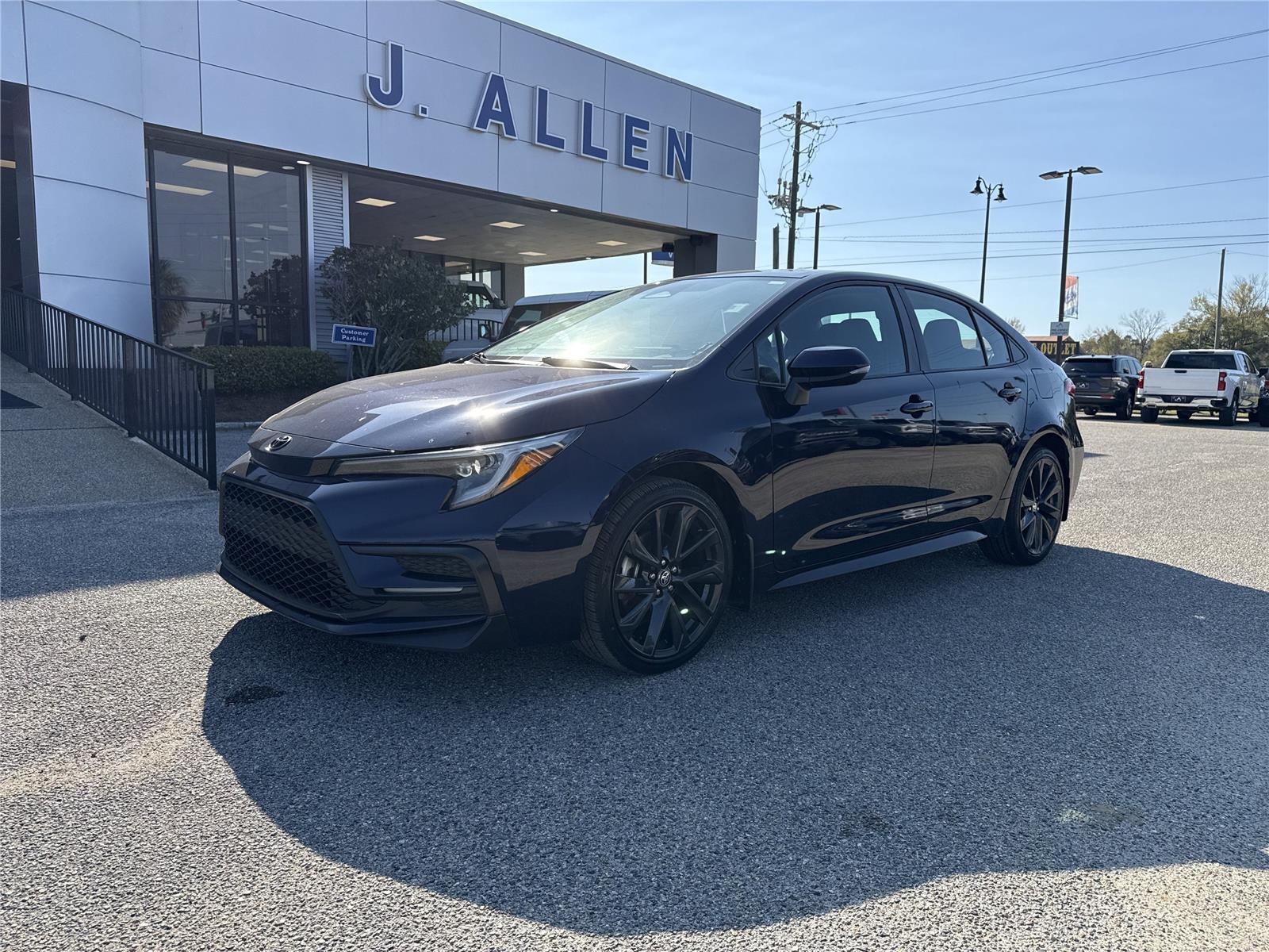 Blueprint 2023 Toyota Corolla SE FWD Sedan Front-Wheel Drive Continuously Variable Transmission