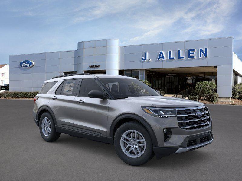 Carbonized Gray Metallic 2026 Ford Explorer SUV / Crossover Rear-Wheel Drive Automatic
