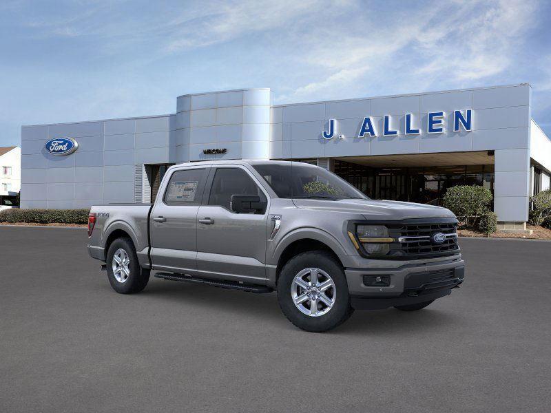 Carbonized Gray 2026 Ford F-150 XLT SuperCrew 4WD Pickup Truck Four-Wheel Drive Automatic