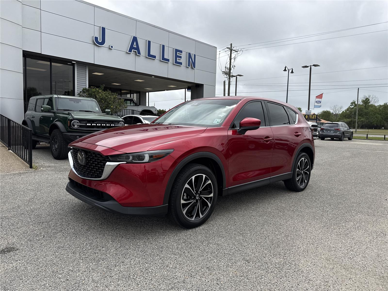 Soul Red Crystal Metallic 2023 Mazda CX-5 2.5 S Premium AWD SUV / Crossover All-Wheel Drive Automatic