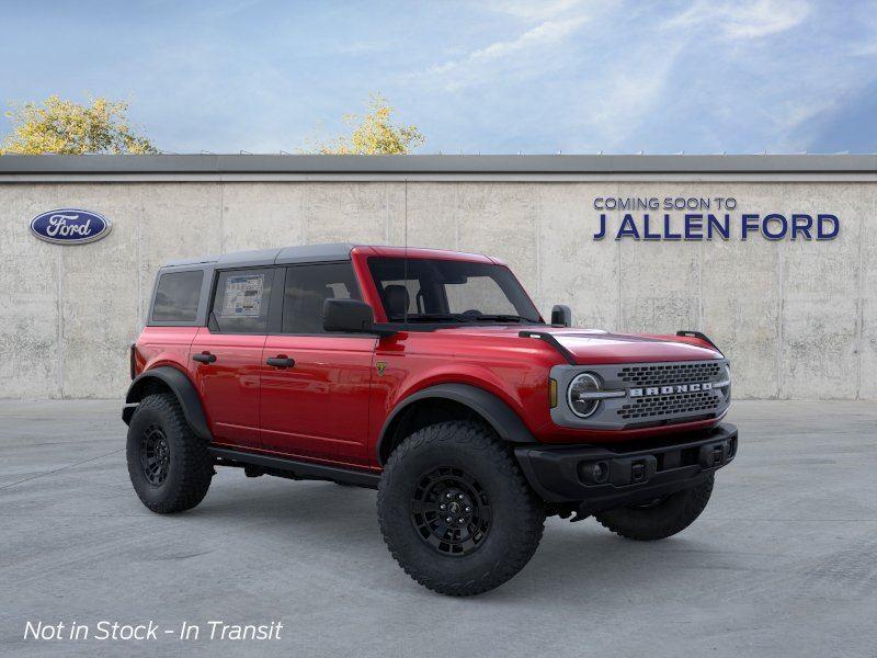 Ruby Red Metallic Tinted Clearcoat 2026 Ford Bronco Badlands 4-Door 4WD SUV / Crossover Four-Wheel Drive Automatic