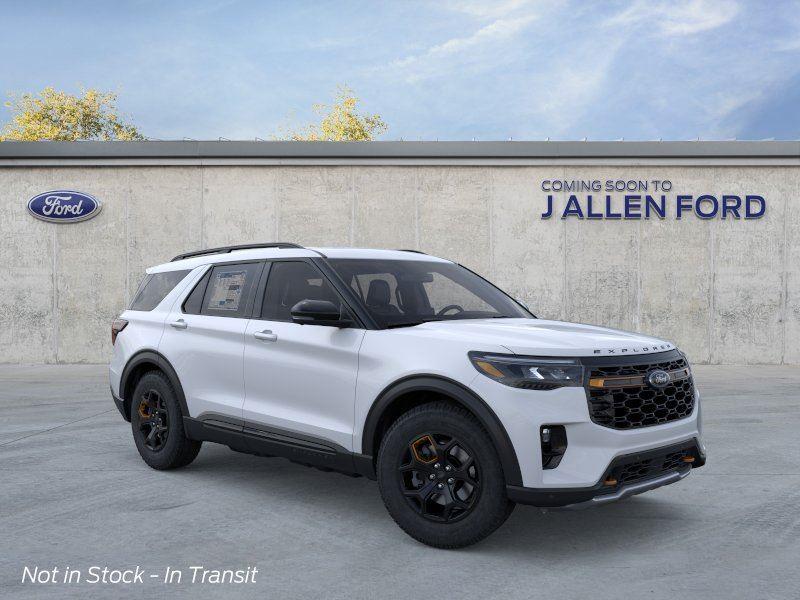Space White 2026 Ford Explorer Tremor AWD SUV / Crossover All-Wheel Drive Automatic
