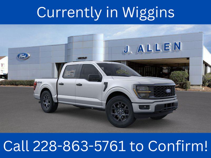 Iconic Silver 2026 Ford F-150 Pickup Truck Four-Wheel Drive Automatic
