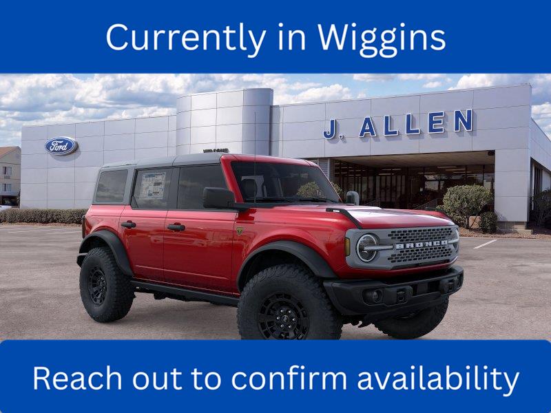 Ruby Red Metallic Tinted Clearcoat 2026 Ford Bronco SUV / Crossover Four-Wheel Drive Automatic