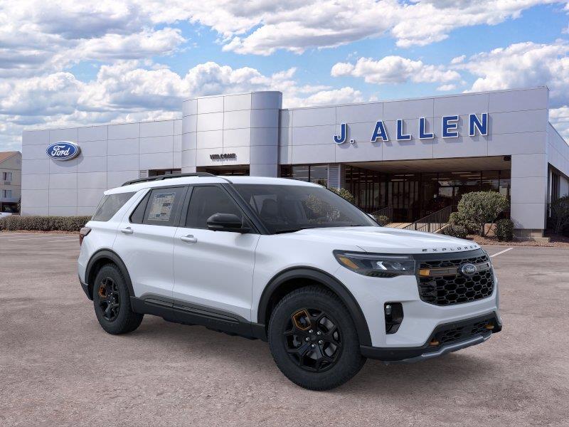 Space White Metallic 2026 Ford Explorer SUV / Crossover All-Wheel Drive Automatic