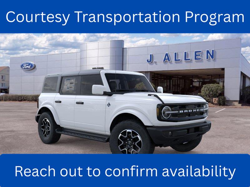 Oxford White 2026 Ford Bronco SUV / Crossover Four-Wheel Drive Automatic