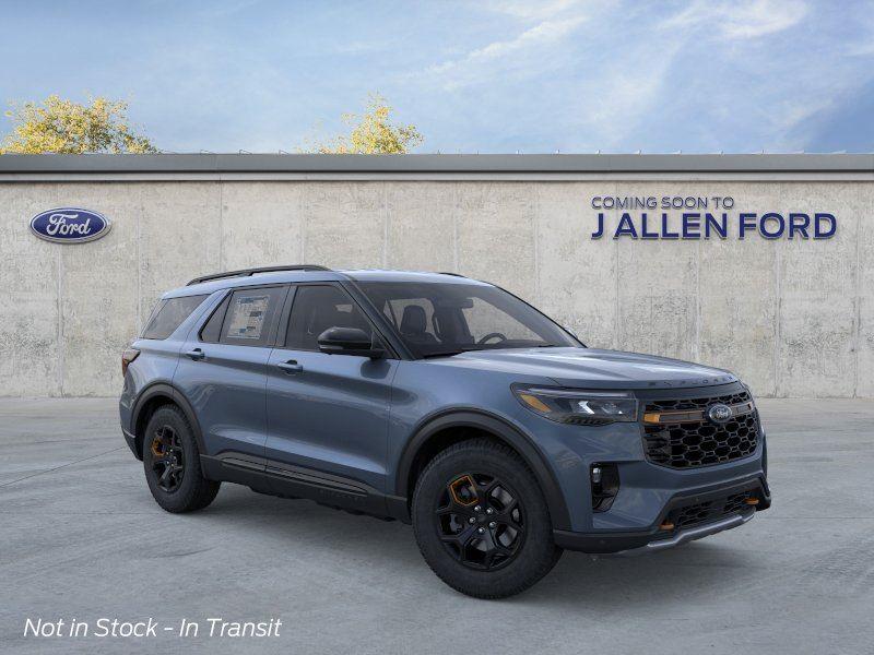 Vapor Blue 2026 Ford Explorer SUV / Crossover All-Wheel Drive Automatic