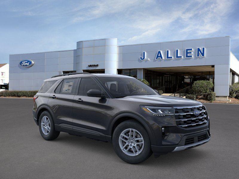 Agate Black Metallic 2026 Ford Explorer SUV / Crossover Rear-Wheel Drive Automatic