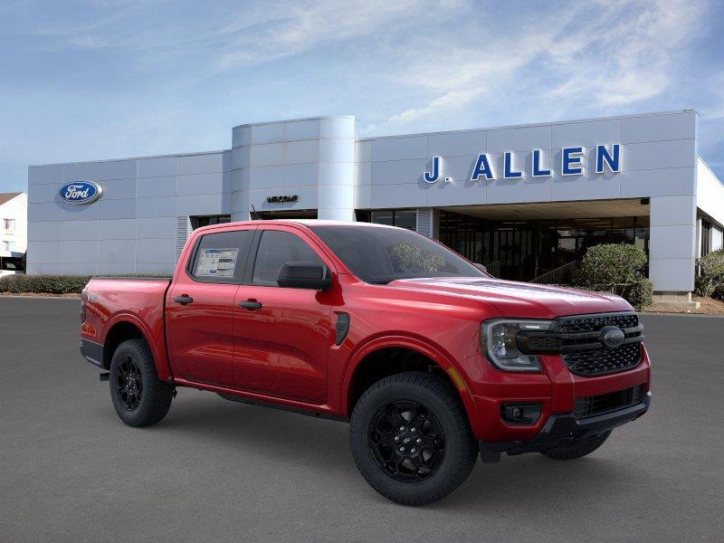 Ruby Red Metallic Tinted Clearcoat 2026 Ford Ranger Pickup Truck Four-Wheel Drive Automatic