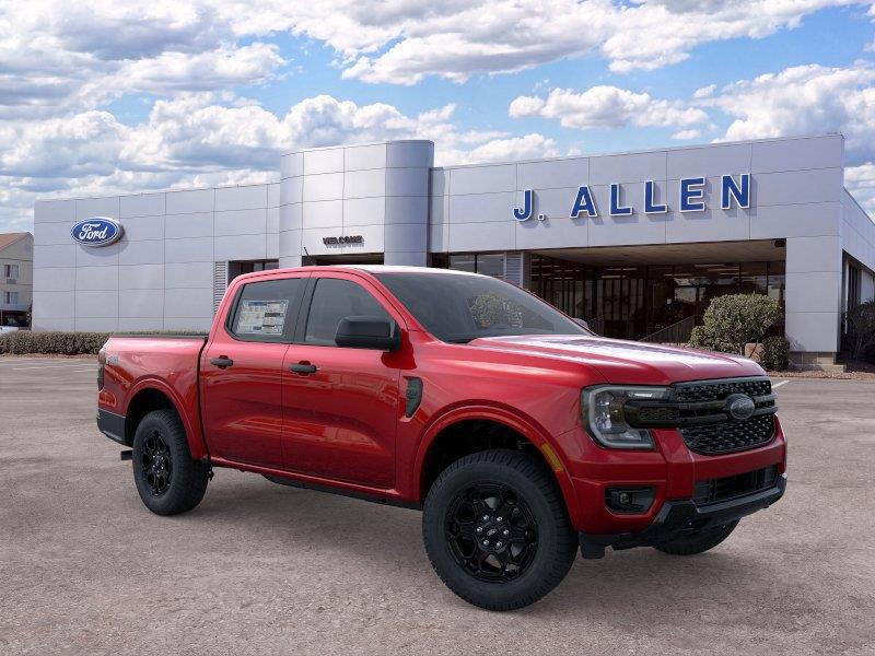 Ruby Red Metallic Tinted Clearcoat 2026 Ford Ranger Pickup Truck Four-Wheel Drive Automatic