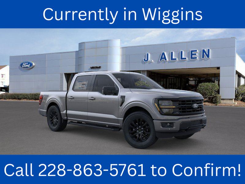 Carbonized Gray 2026 Ford F-150 Pickup Truck Four-Wheel Drive Automatic