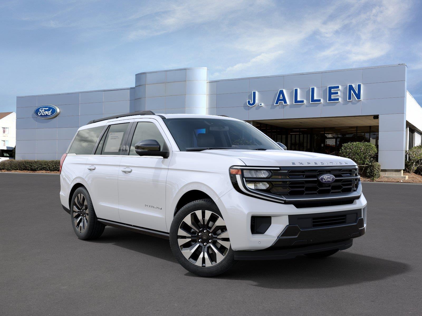 Star White Metallic Tri-Coat 2027 Ford Expedition SUV / Crossover Four-Wheel Drive Automatic